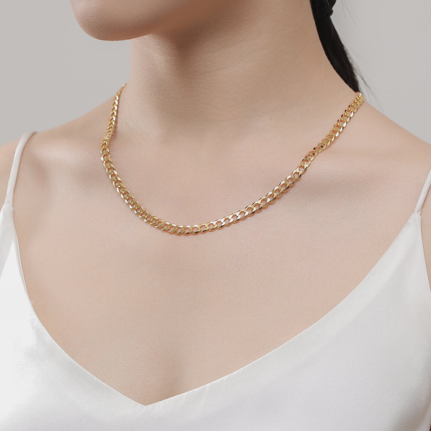 Classic Curb Necklace 5MM