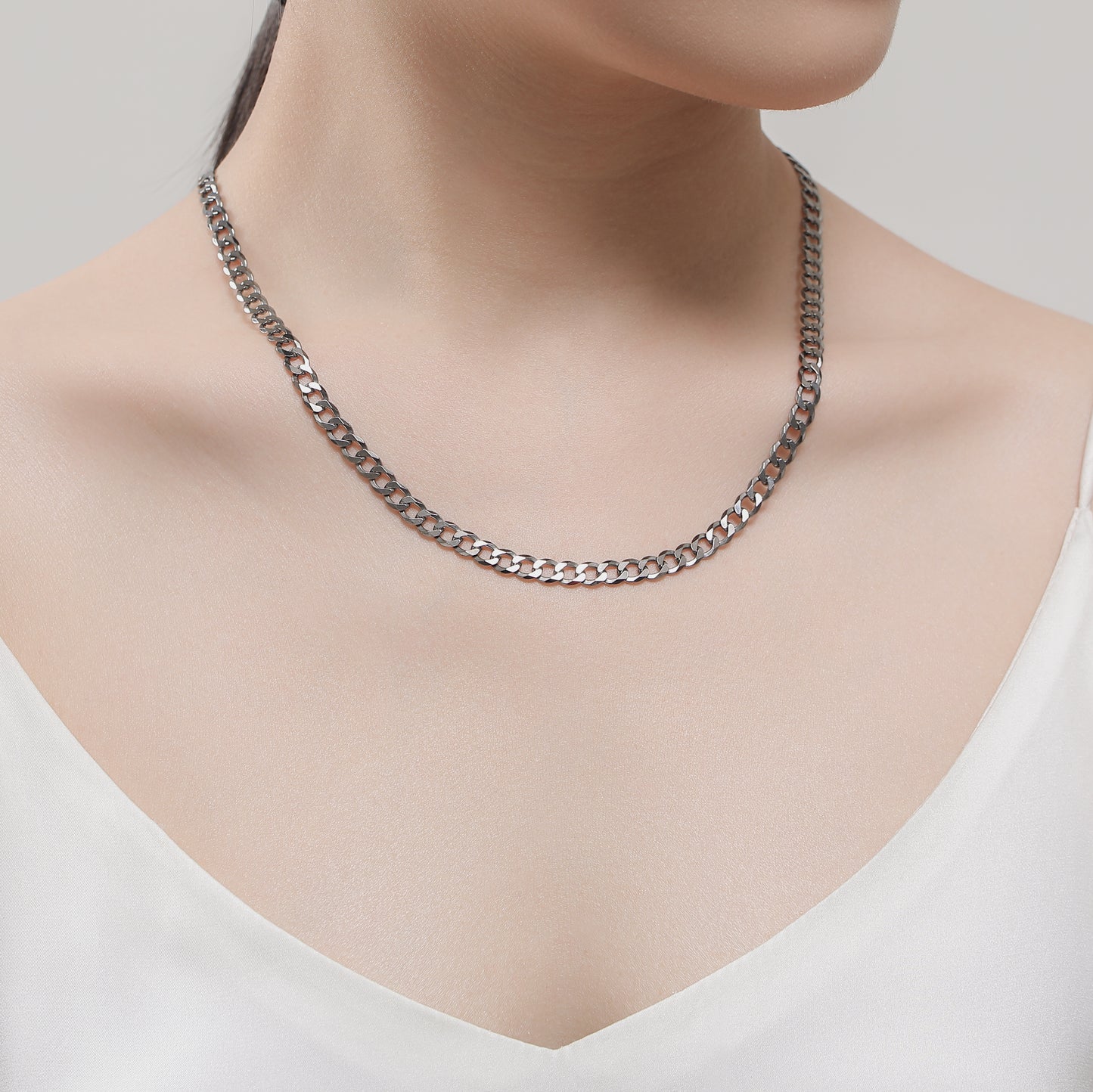 Classic Curb Necklace 5MM