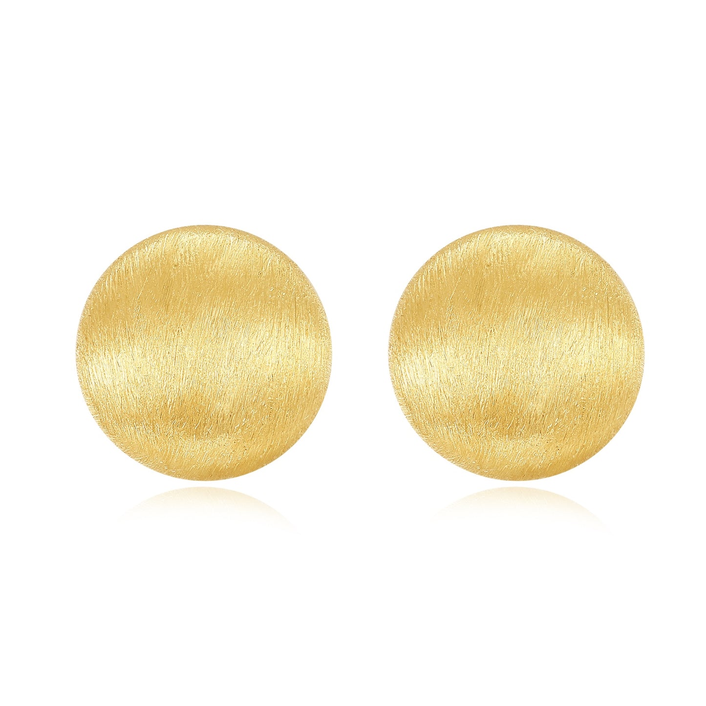 Rigato Button Earrings Medium