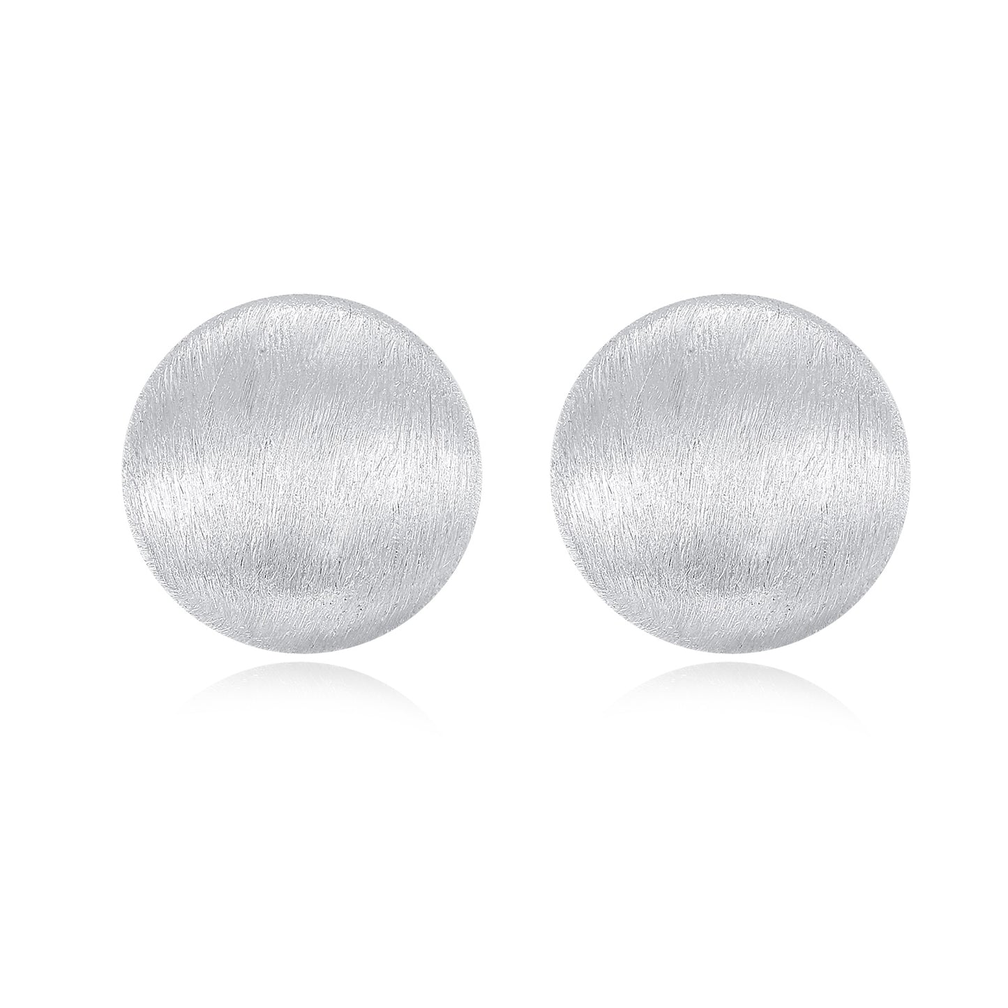 Rigato Button Earrings Medium