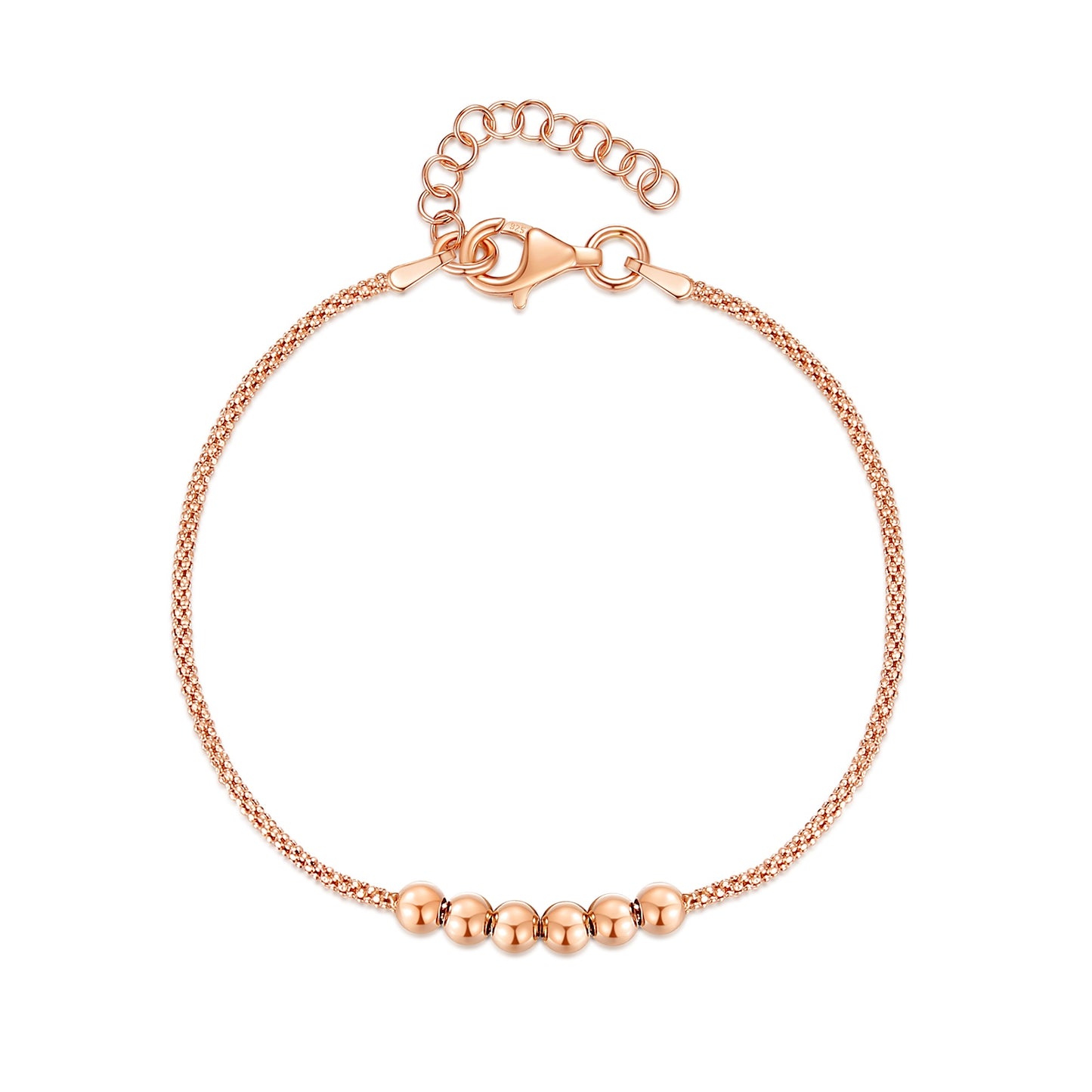 Six-Bead String Bracelet